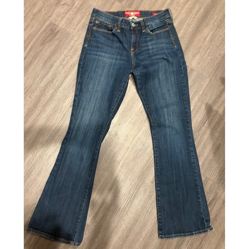 Lucky Brand Sofia Boot Jeans Womens 6/28 Dark Wash Stretch Bootcut Denim Pants